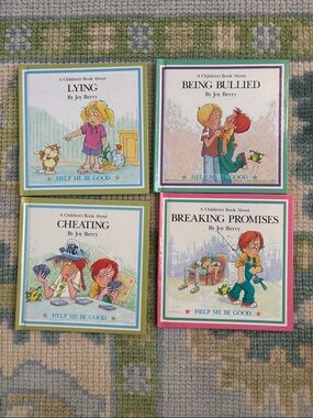 Set of 4 "Help Me Be Good" Children’s Books by Joy Berry